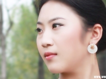 汶上蓮花湖濕地女模寫(xiě)真