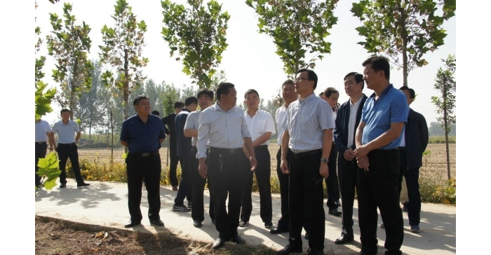 副市長任慶虎來汶上縣視察“三秋”生產(chǎn)、秸稈禁燒和河長制工作