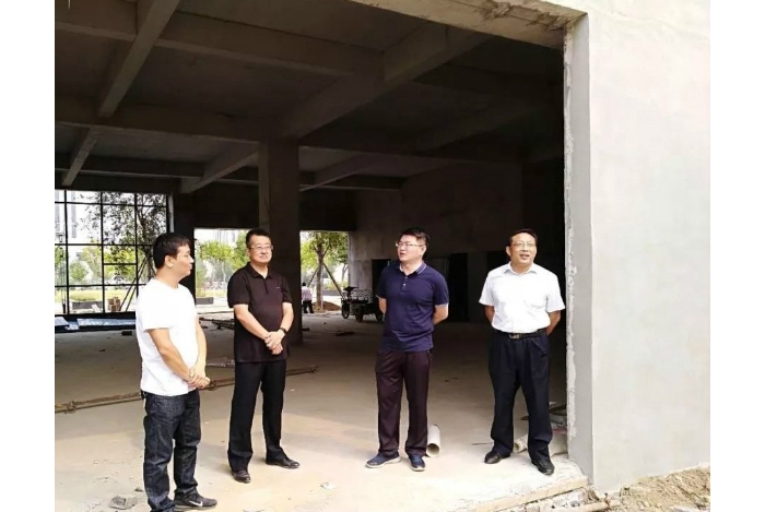 劉剛到中都街道（商貿(mào)物流區(qū)）督導(dǎo)重點項目建設(shè)