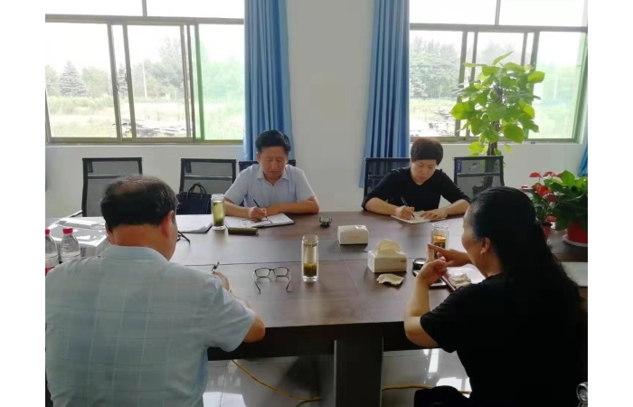 汶上縣人民政府 部門動(dòng)態(tài) 縣工信局局長(zhǎng)張來(lái)金到精良海緯公司調(diào)研指導(dǎo)工作