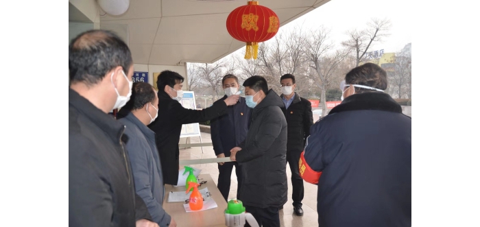 汶上縣人民政府 工作動態(tài) 縣委常委、副縣長王洪正到縣人社局督導(dǎo)疫情防控工作